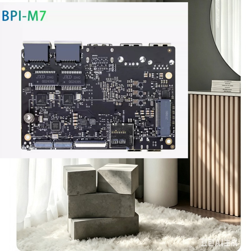 Rockchip Rk3588 Development Board - Плата разработки BananaPi BPI-M7 с чипом