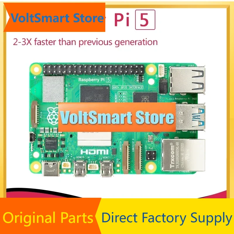 VoltSOfficial Raspberry Pi 5 C – обзор и цена Raspberry Pi 5 8Gb Board