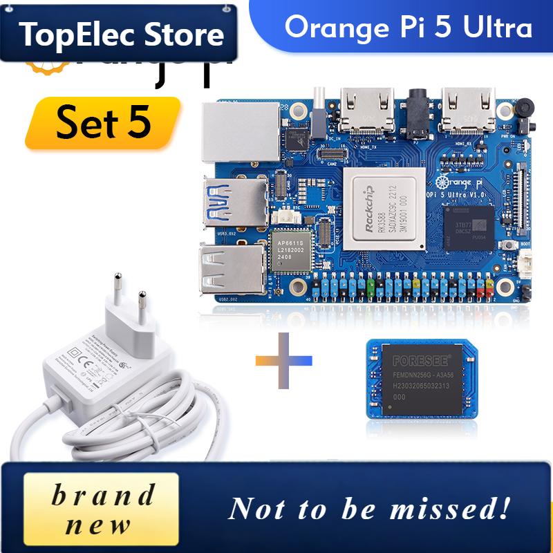 Плата разработки TopElec Orang – обзор и цена Rockchip Rk3588 Development Board