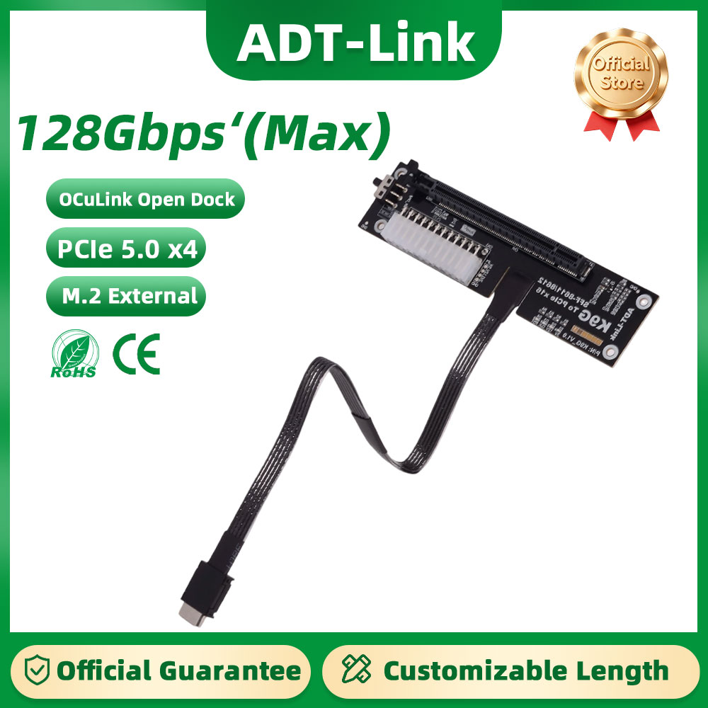 ADT-Link OCuLink Док-станция д – обзор и цена Oculink Egpu Mini Pc